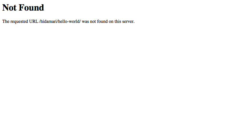 WordPress 404 not found